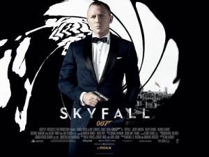Skyfall poster James Bond London
