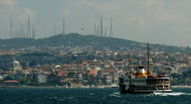 Ferry op Bosporus
