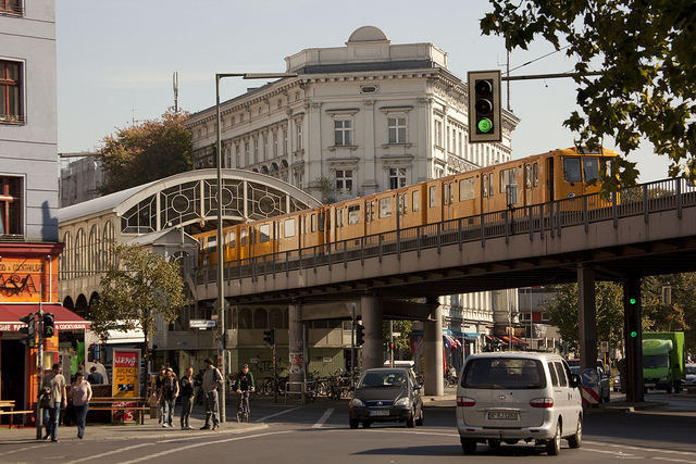 Berlijn Kreuzberg metrolijn