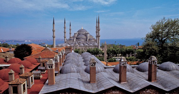 Istanbul Blauwe Moskee Bosporus