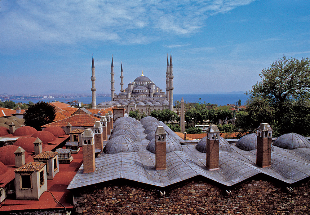 Istanbul Blauwe Moskee Bosporus