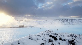 blue Lagoon IJsland winter reykjavik