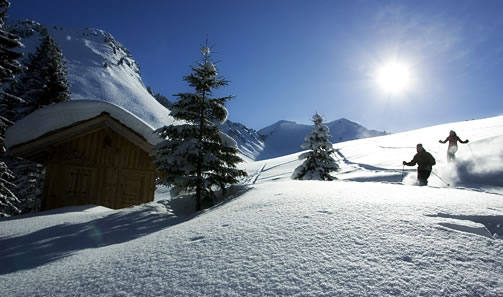 poedersneeuw afdaling morzine avoriaz