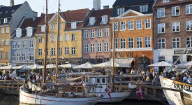 nyhavn kopenhagen denemarken zomer