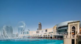 Dubai Mall met The Dubai Fountain