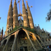 Sagrada Familia voorzijde entree