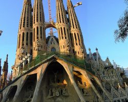 Sagrada Familia voorzijde entree