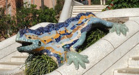 salamander of draak gaudi park guell