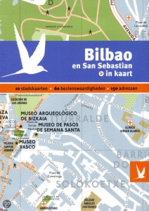 Bilbao en San Sebastioan in kaart