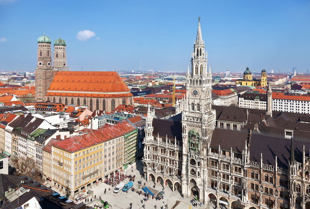 Stad Muenchen Beieren Duitsland