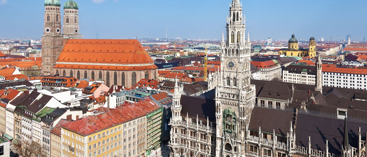 Stad Muenchen Beieren Duitsland