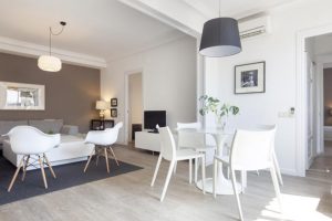 Aspasios Rambla Catalunya Suites woonkamer