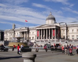 bezienswaardigheden Londen kaart - National Gallery Londen