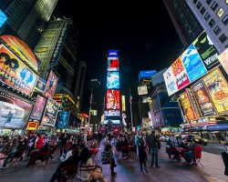 Times Square avond bezienswaardigheden New York
