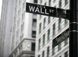 Wall Street straatnaambordje
