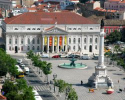 rossio lissabon portugal