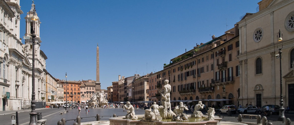 Piazza Navona kaart bezienswaardigheden Rome