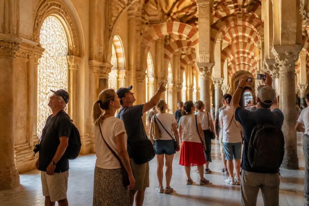 In welke Andalusische stad vind je de indrukwekkende Mezquita?